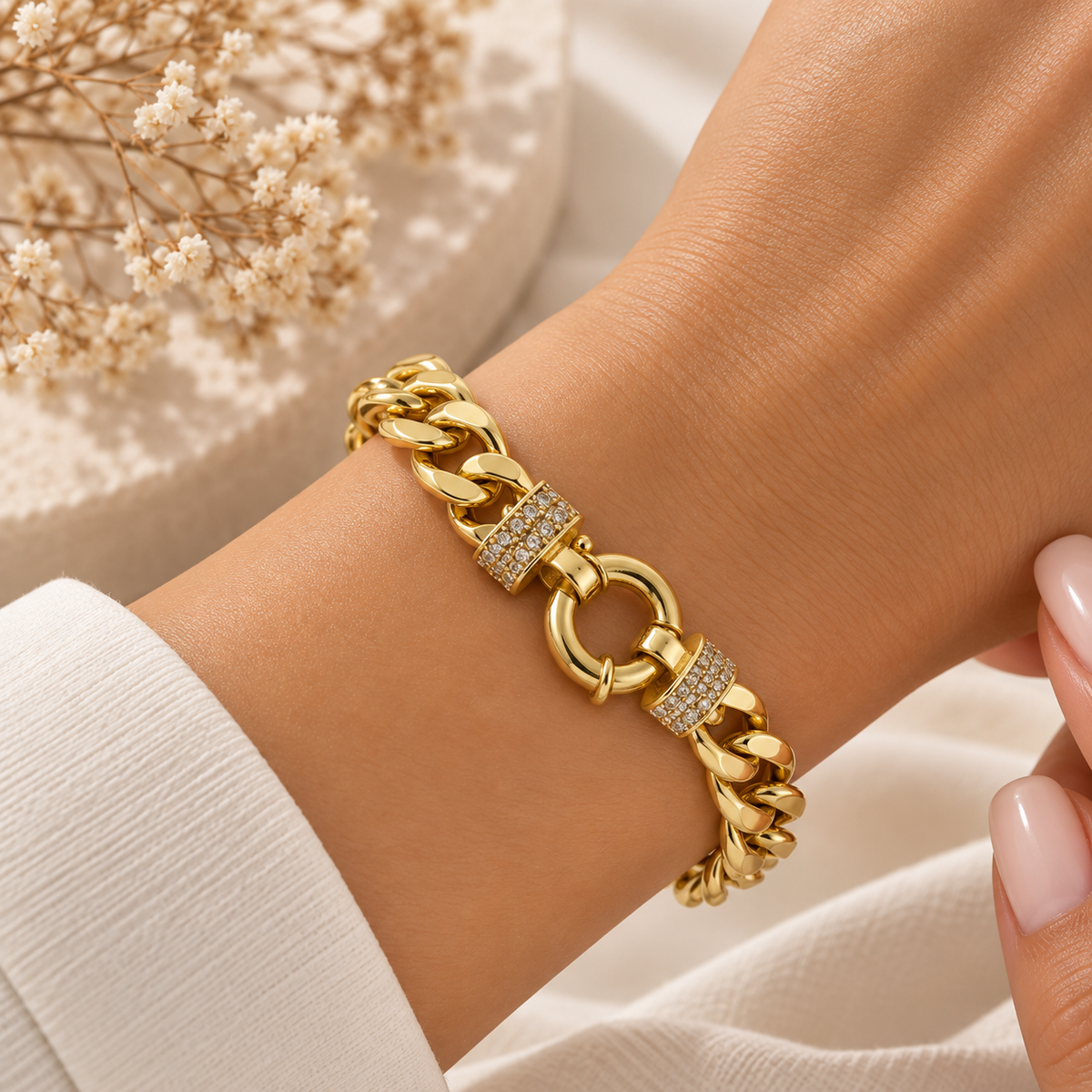 Cuban Charm Armband