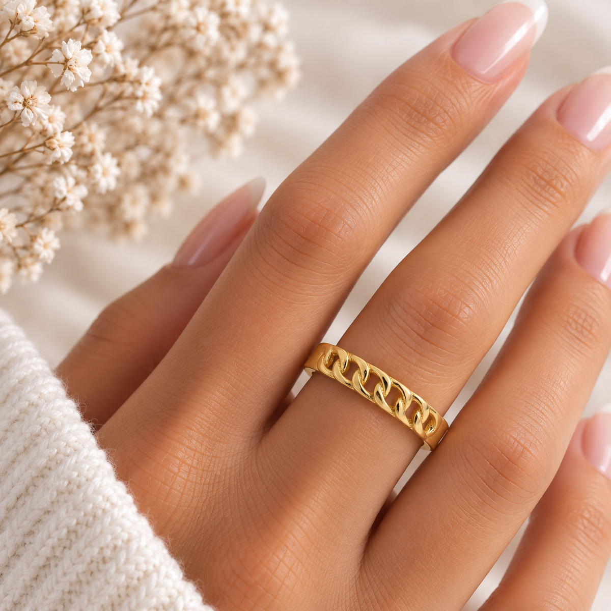 Golden Chain Ring