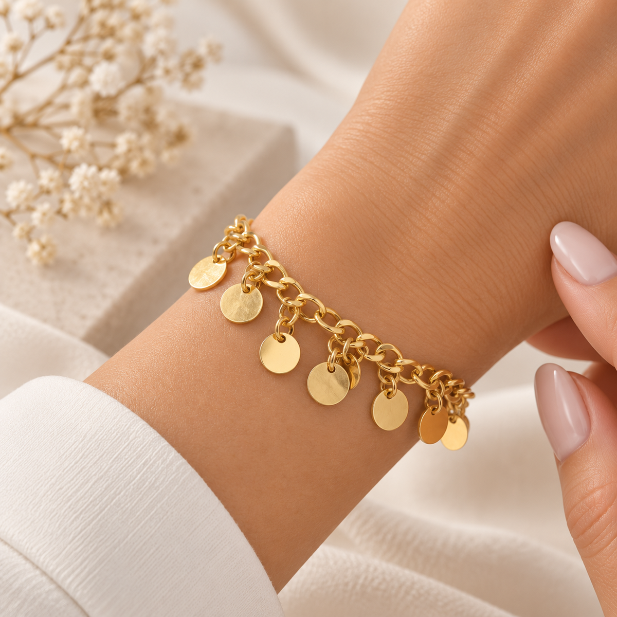 Aurelia Coin Armband