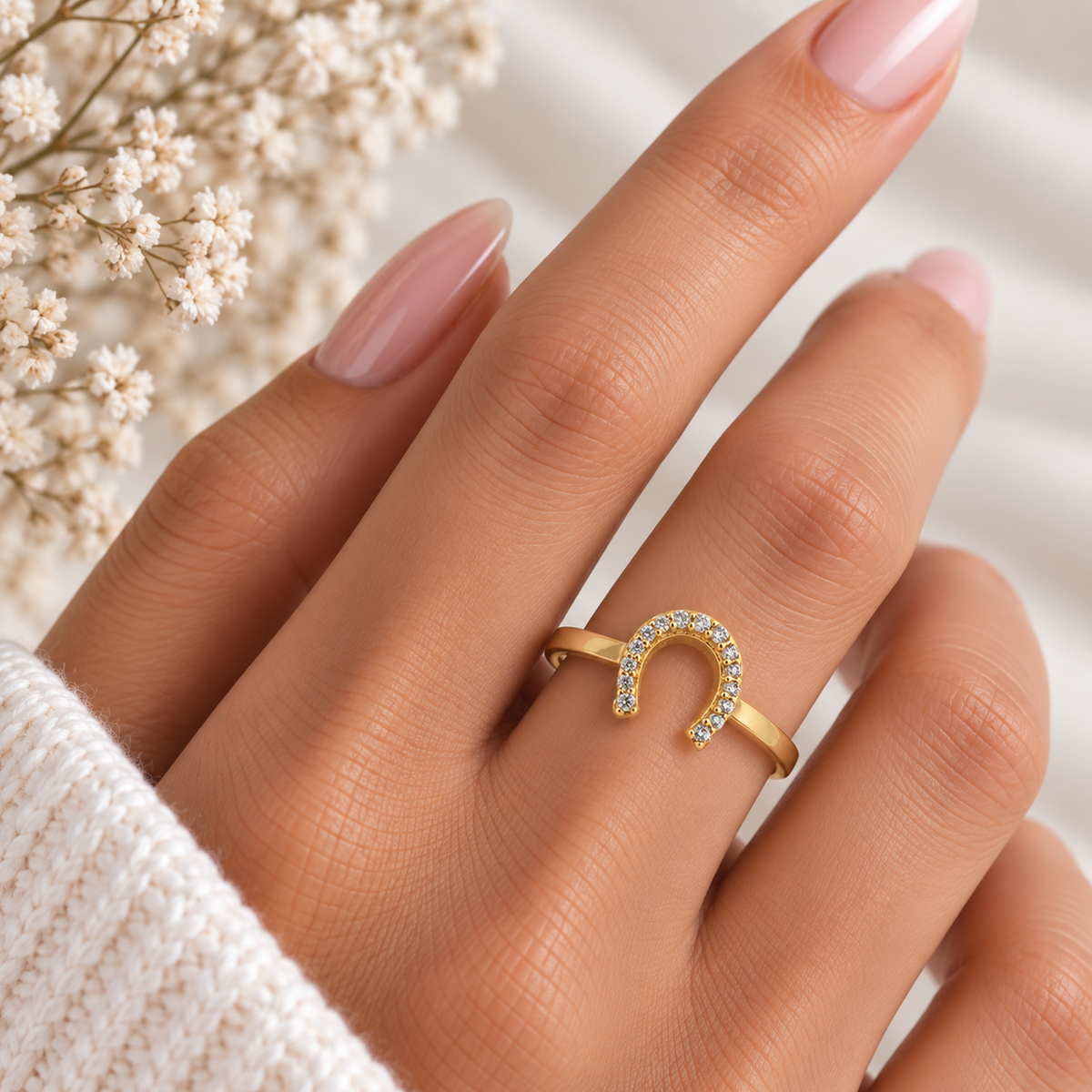 Lucky Halo Ring