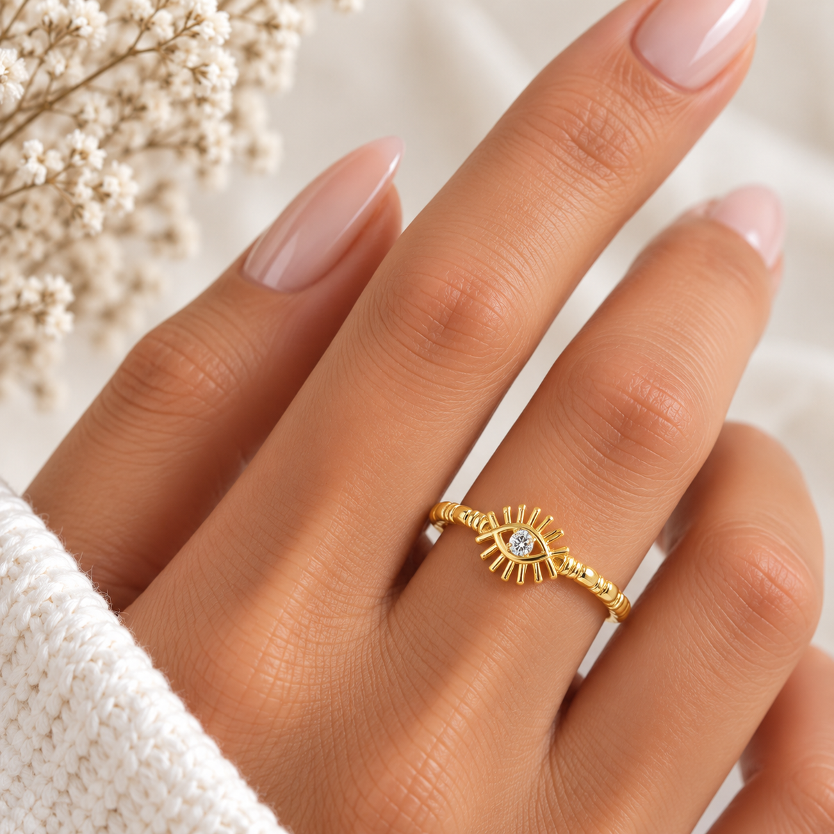 Luminous Eye Ring