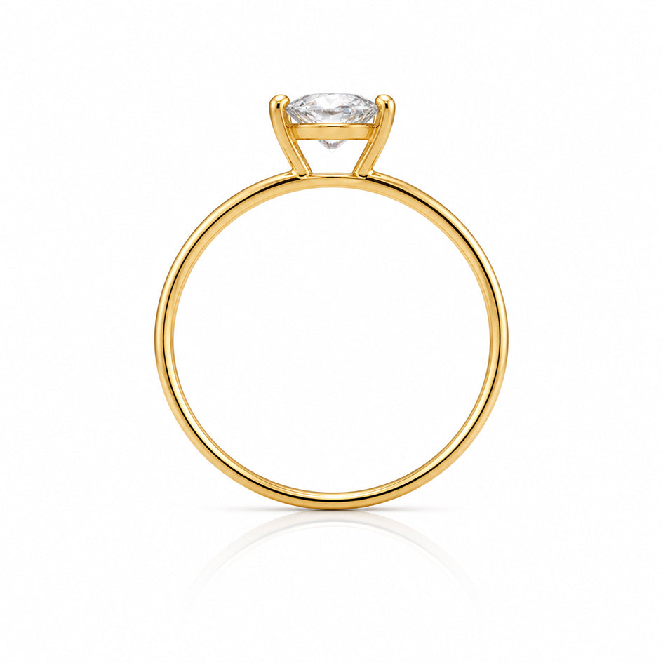 Aurélia Crown Ring (Lab)
