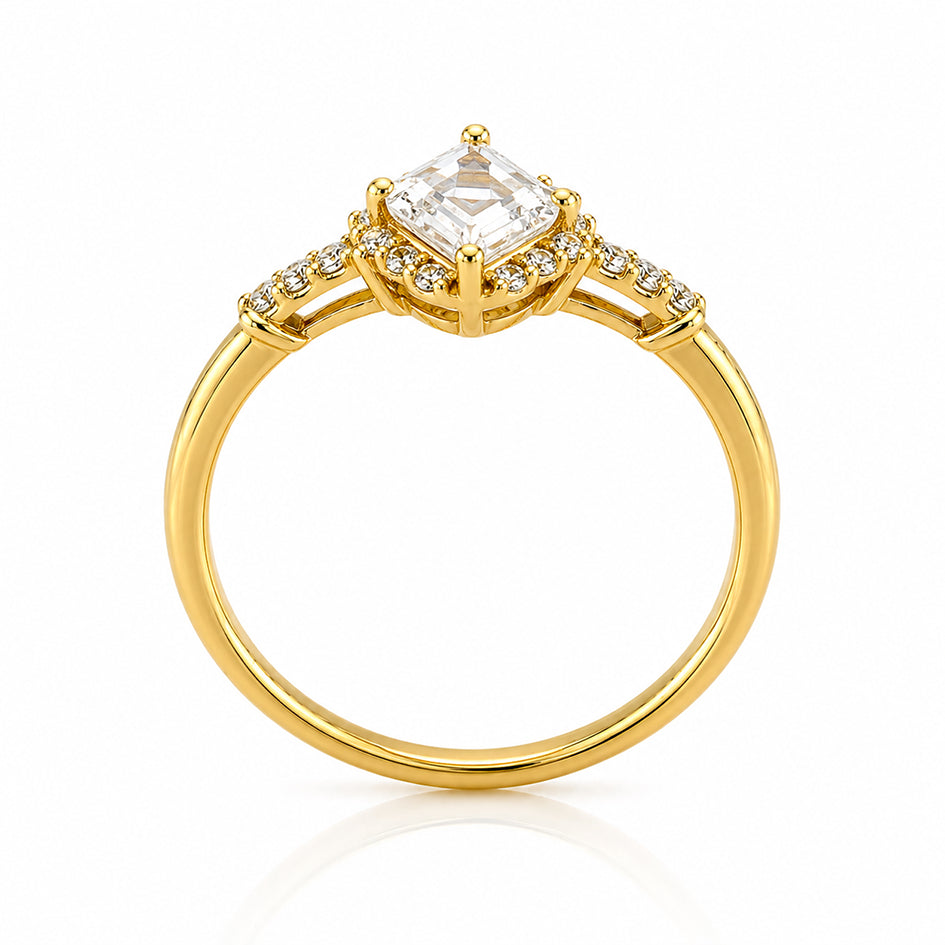 Aurora Crown Ring (Lab)