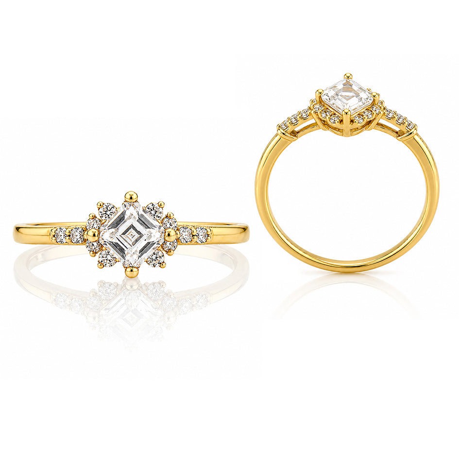 Aurora Crown Ring