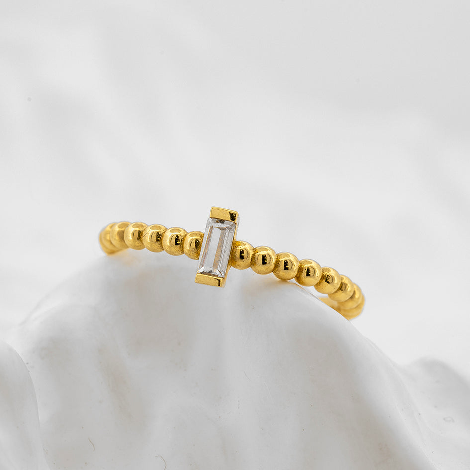 Beaded Shine Ring
