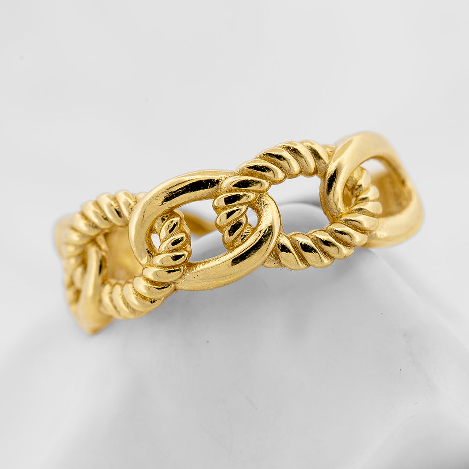 Bold Chain Ring