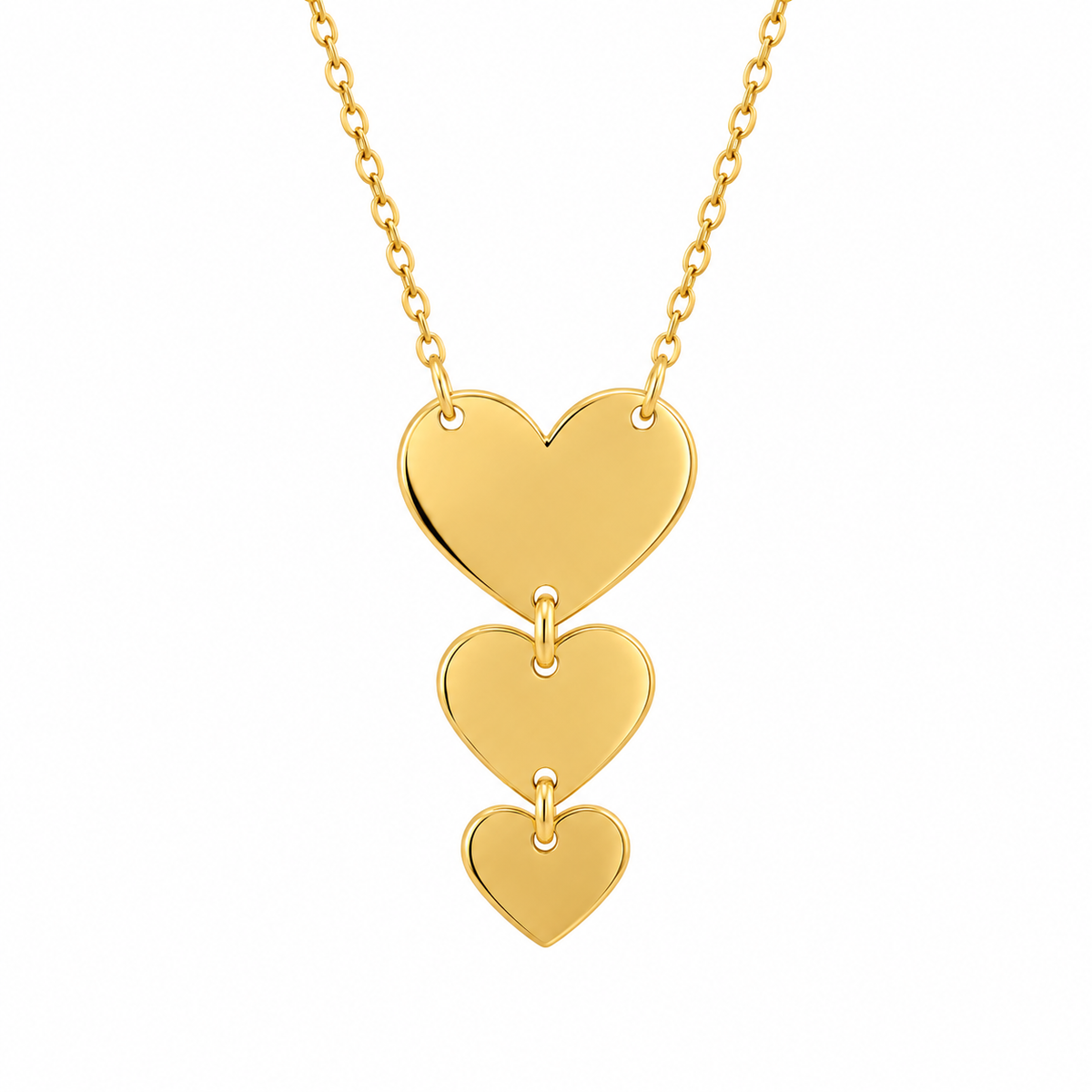 Linked Hearts Halskette