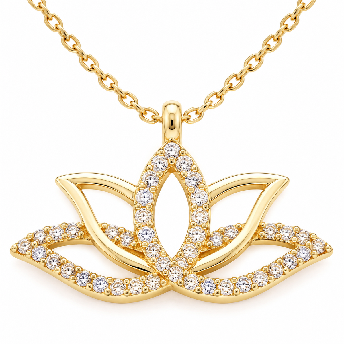 Lotus Bloom Halskette
