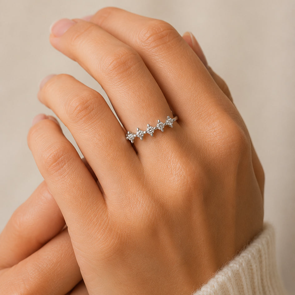 Winterblüte Ring