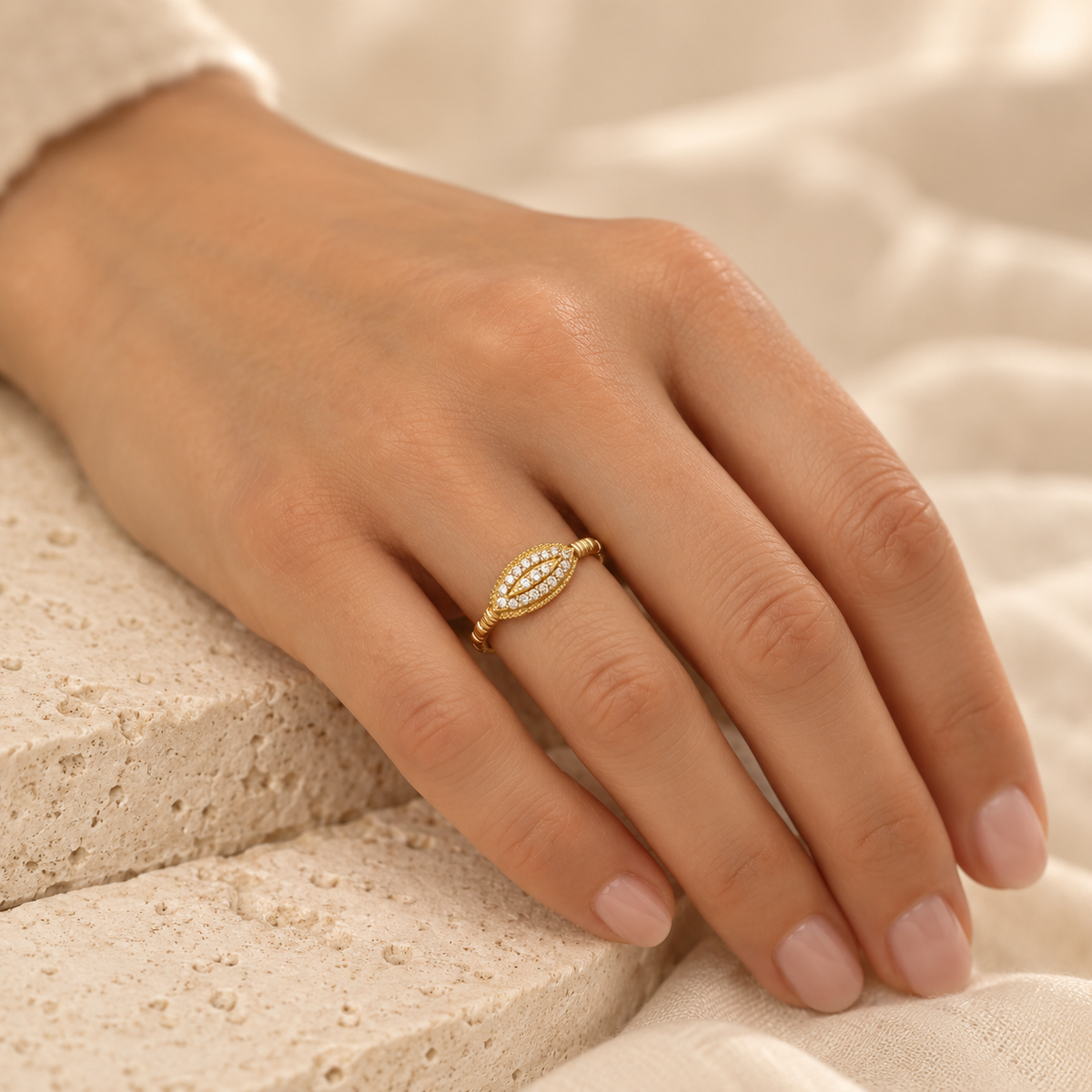 Shimmering Grace Ring