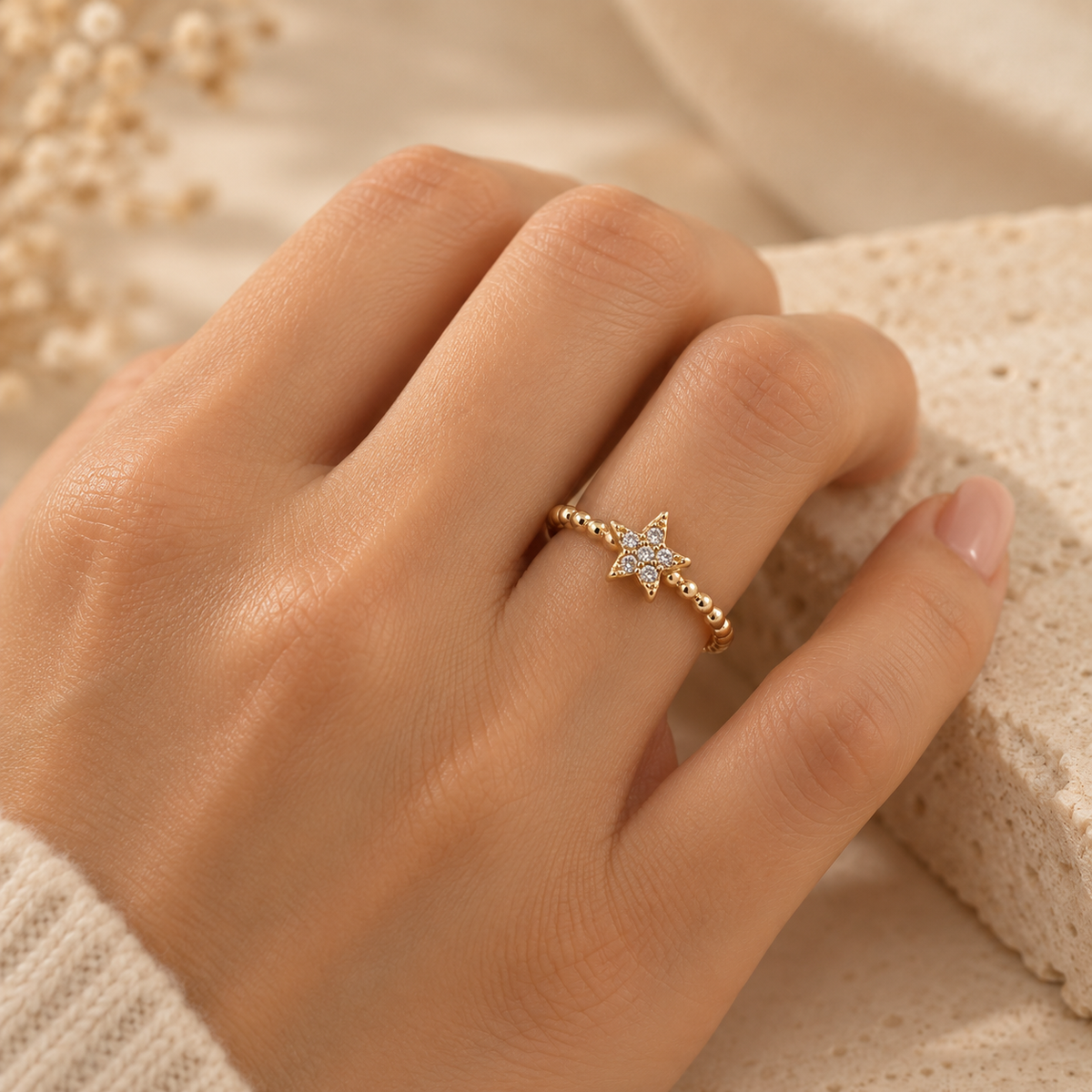 Shiny Star Ring