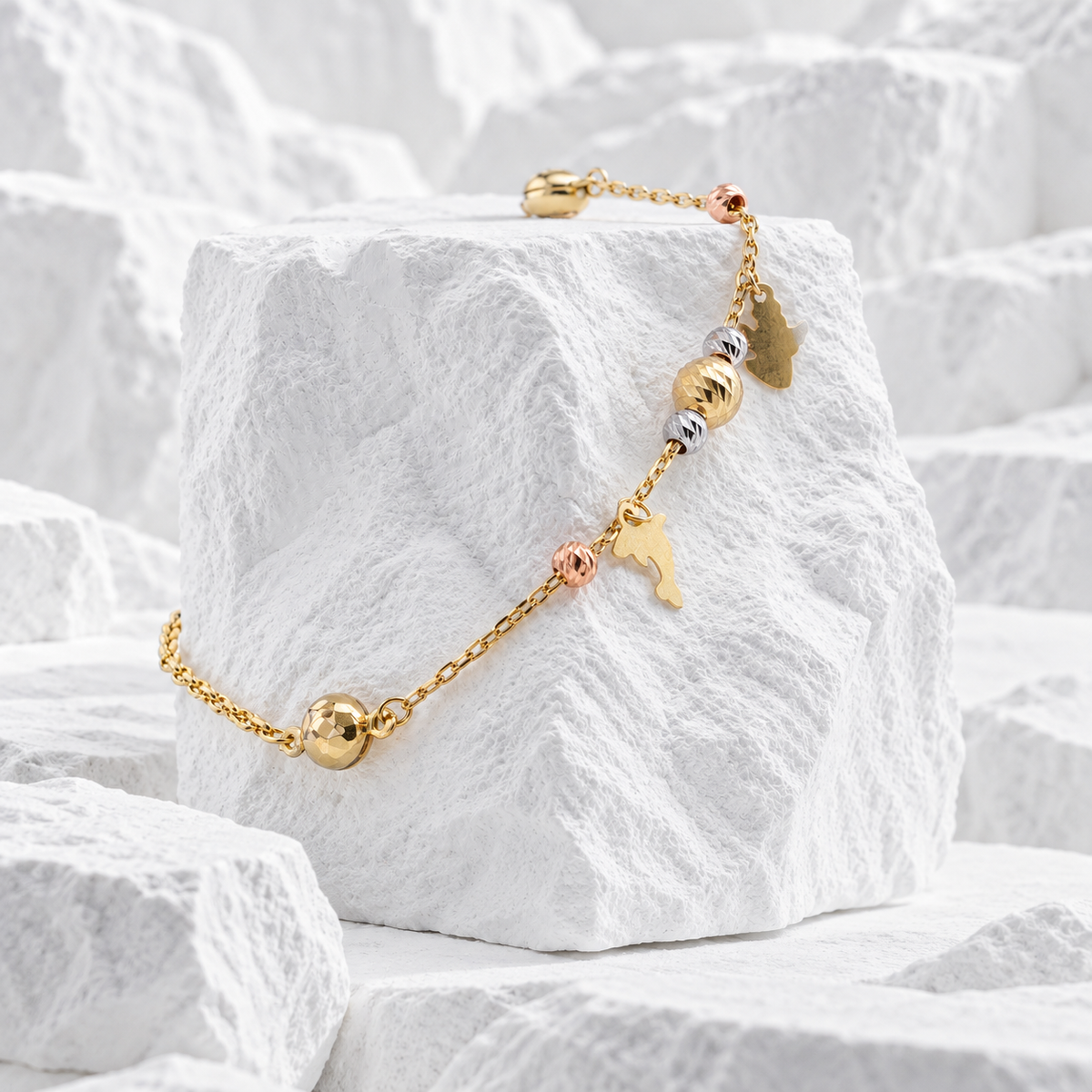 Tricolor Harmony Armband
