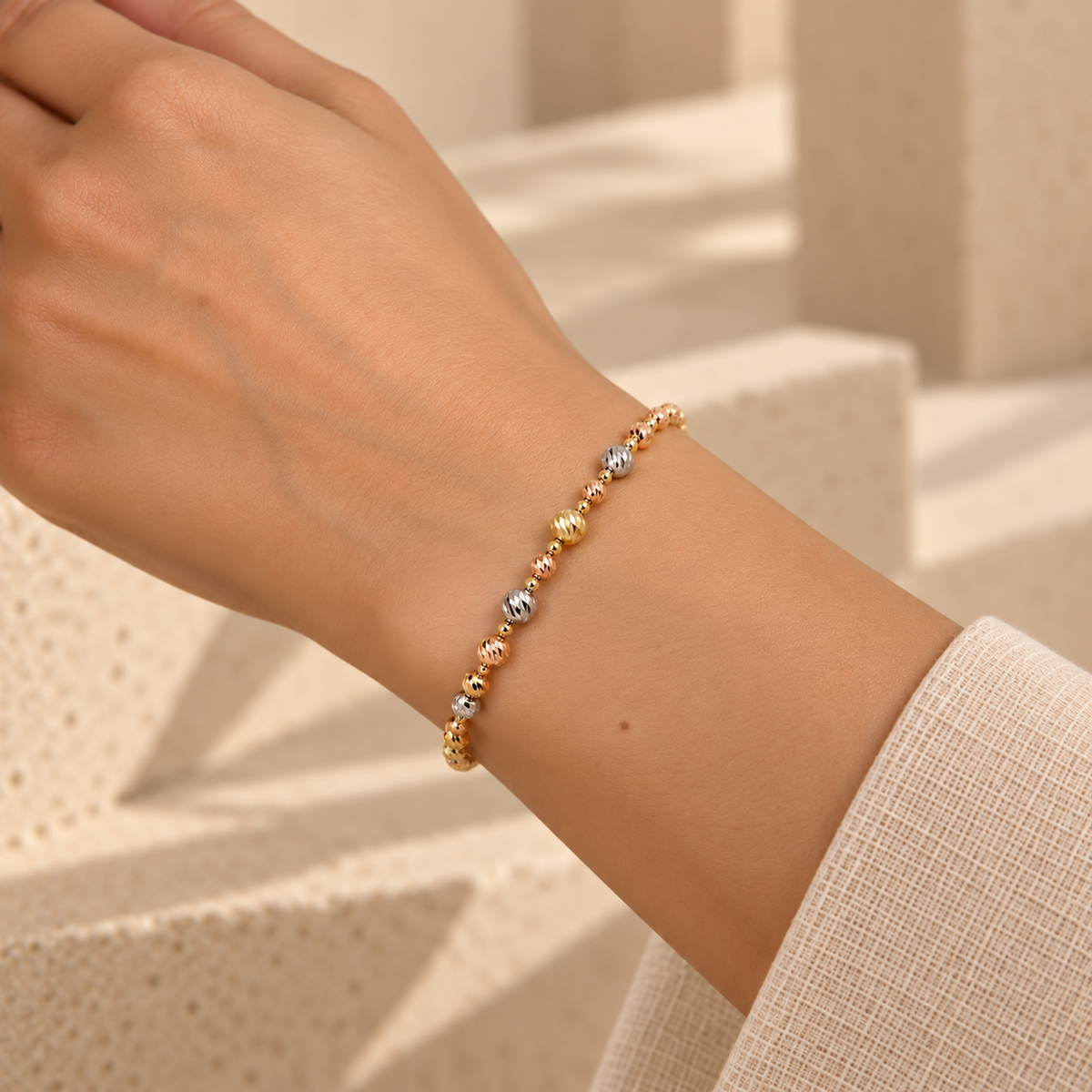 Tricolor Dorika Armband