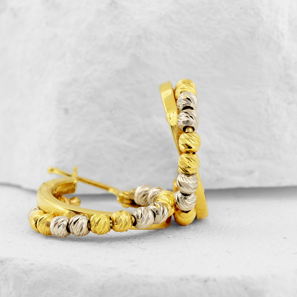 Duo Beads Ohrringe