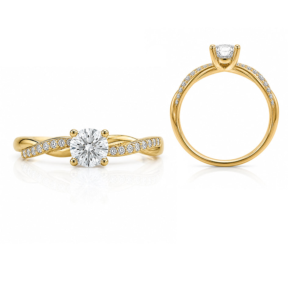 Elanora Twist Ring