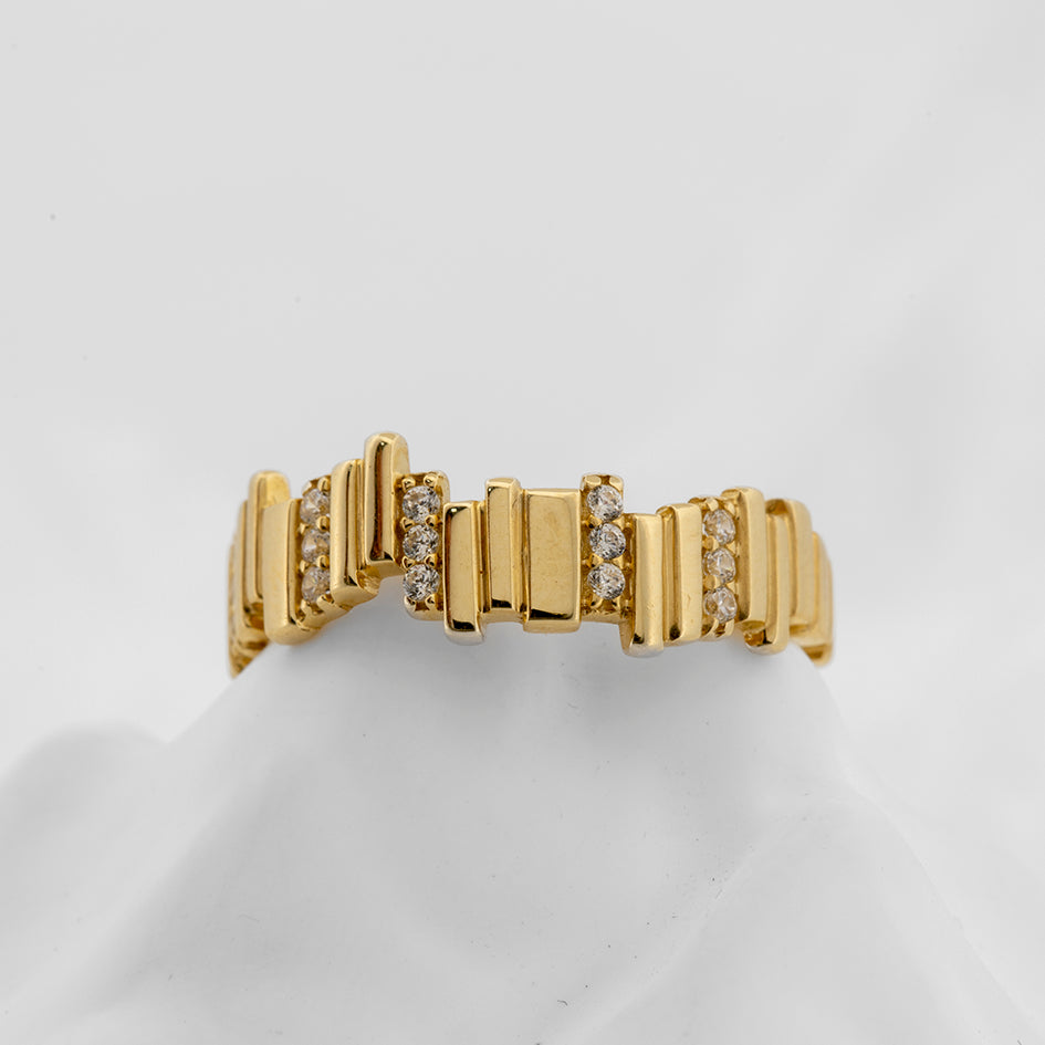 Gleam Grid Ring