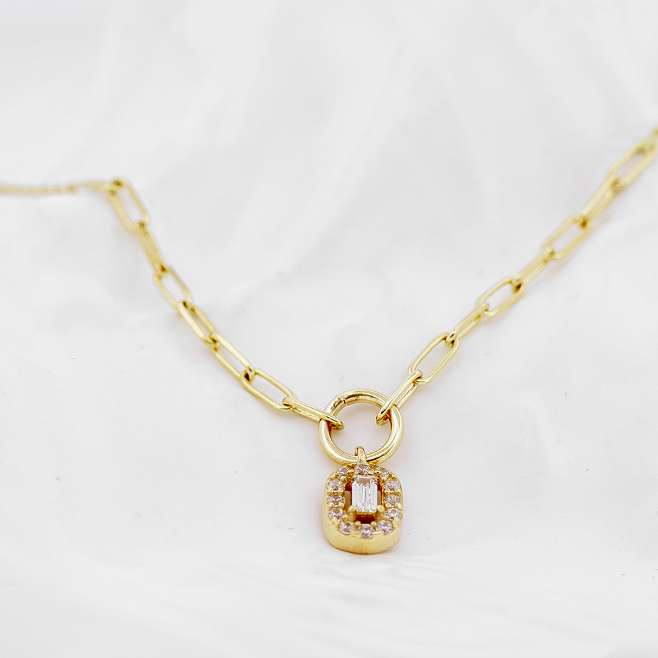 Golden Baguette Armband