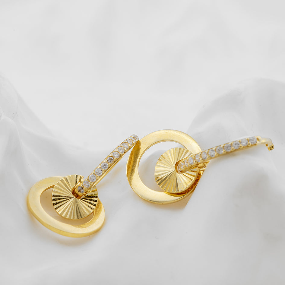 Golden Orbit Ohrringe