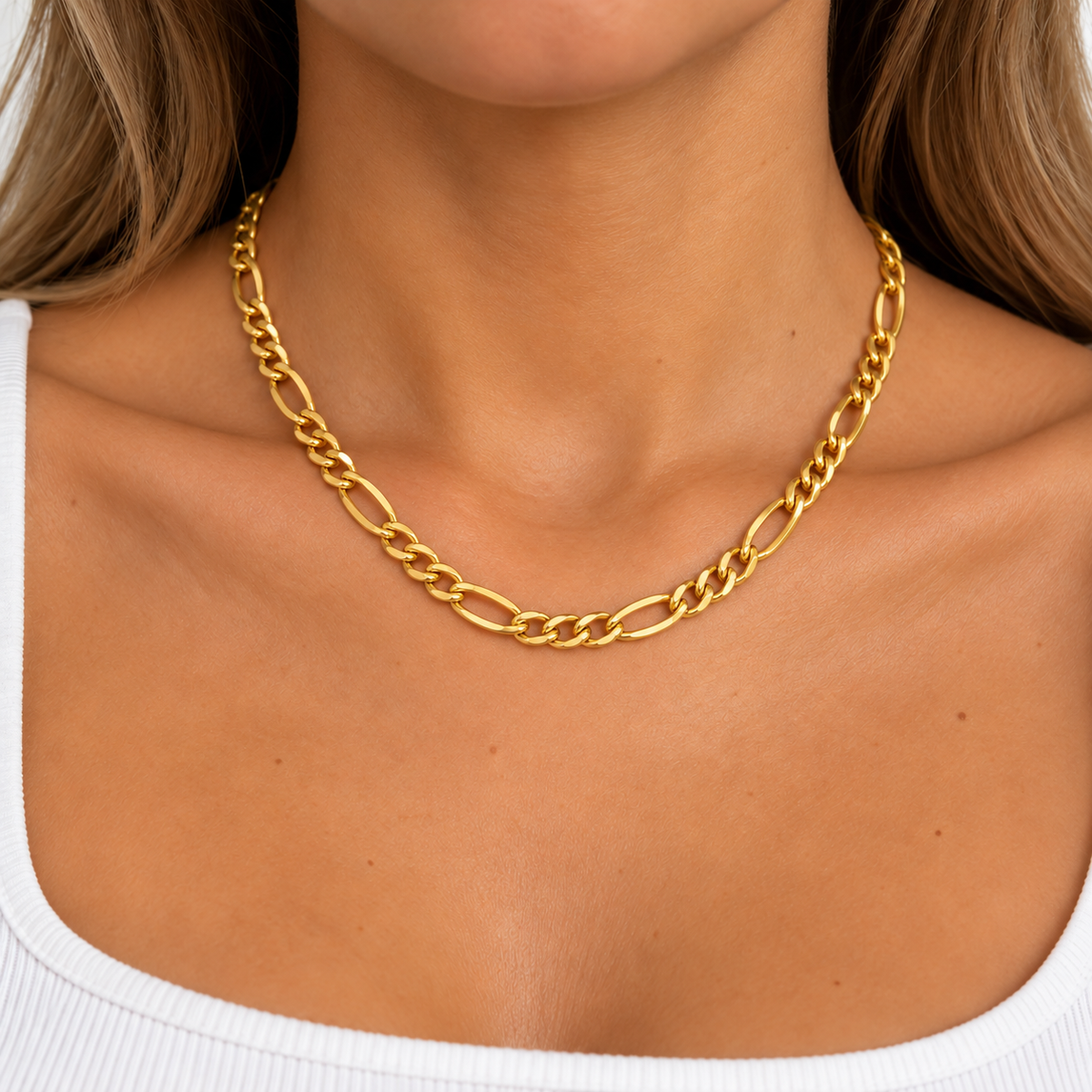 Lustrous Loop Halskette