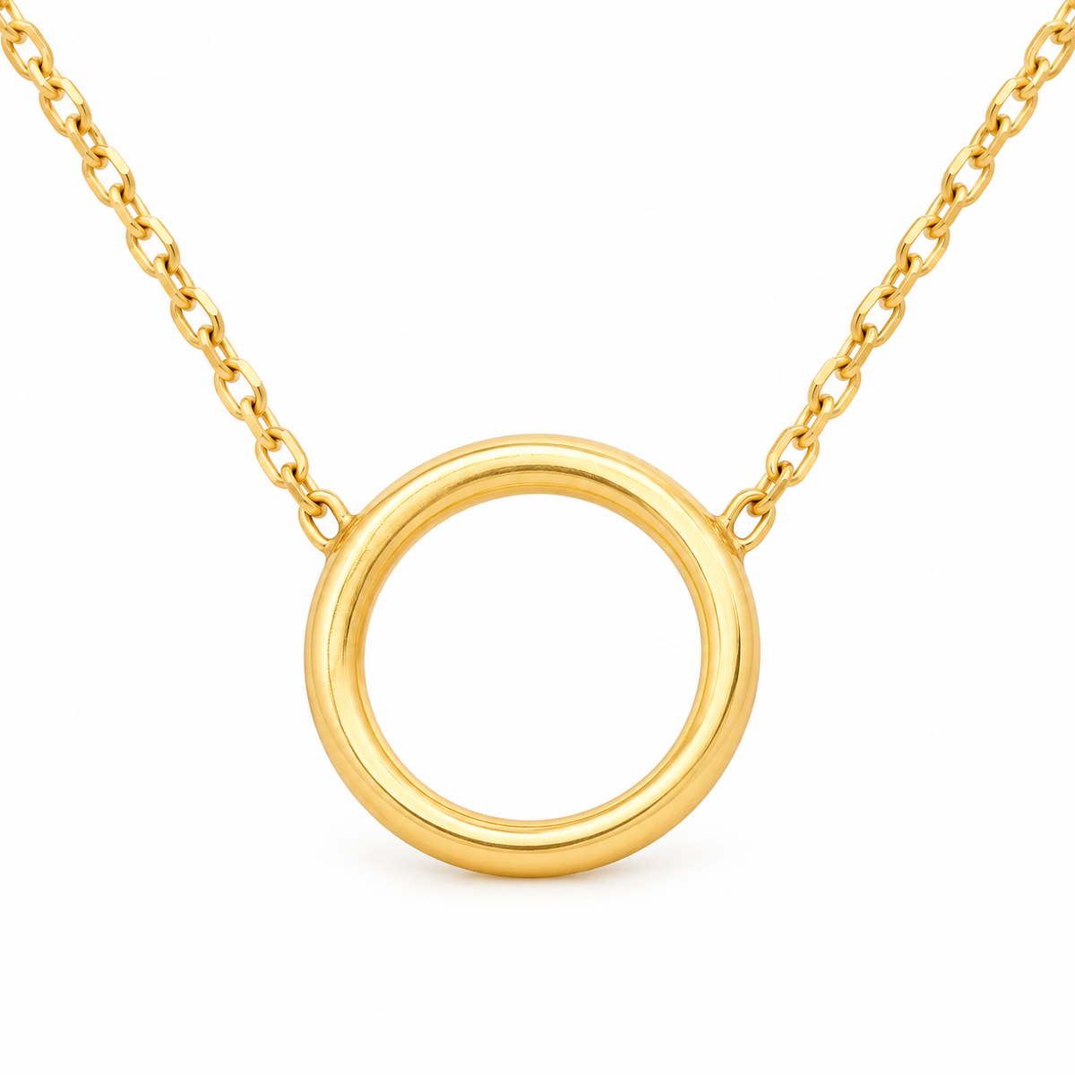 Infinity Circle Halskette