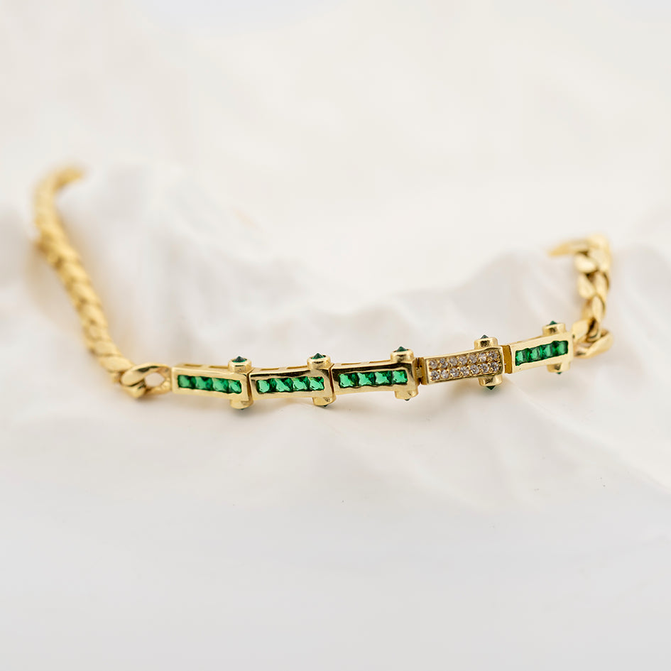 Green Whisper Armband