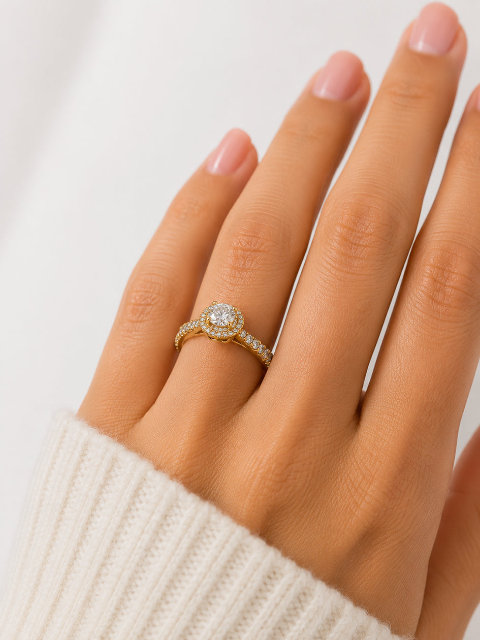 Lunéa Halo Ring (Lab)