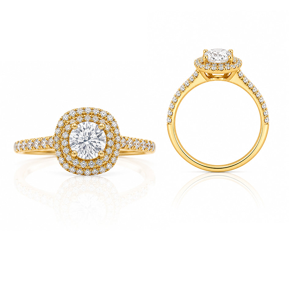 Lunéa Halo Ring