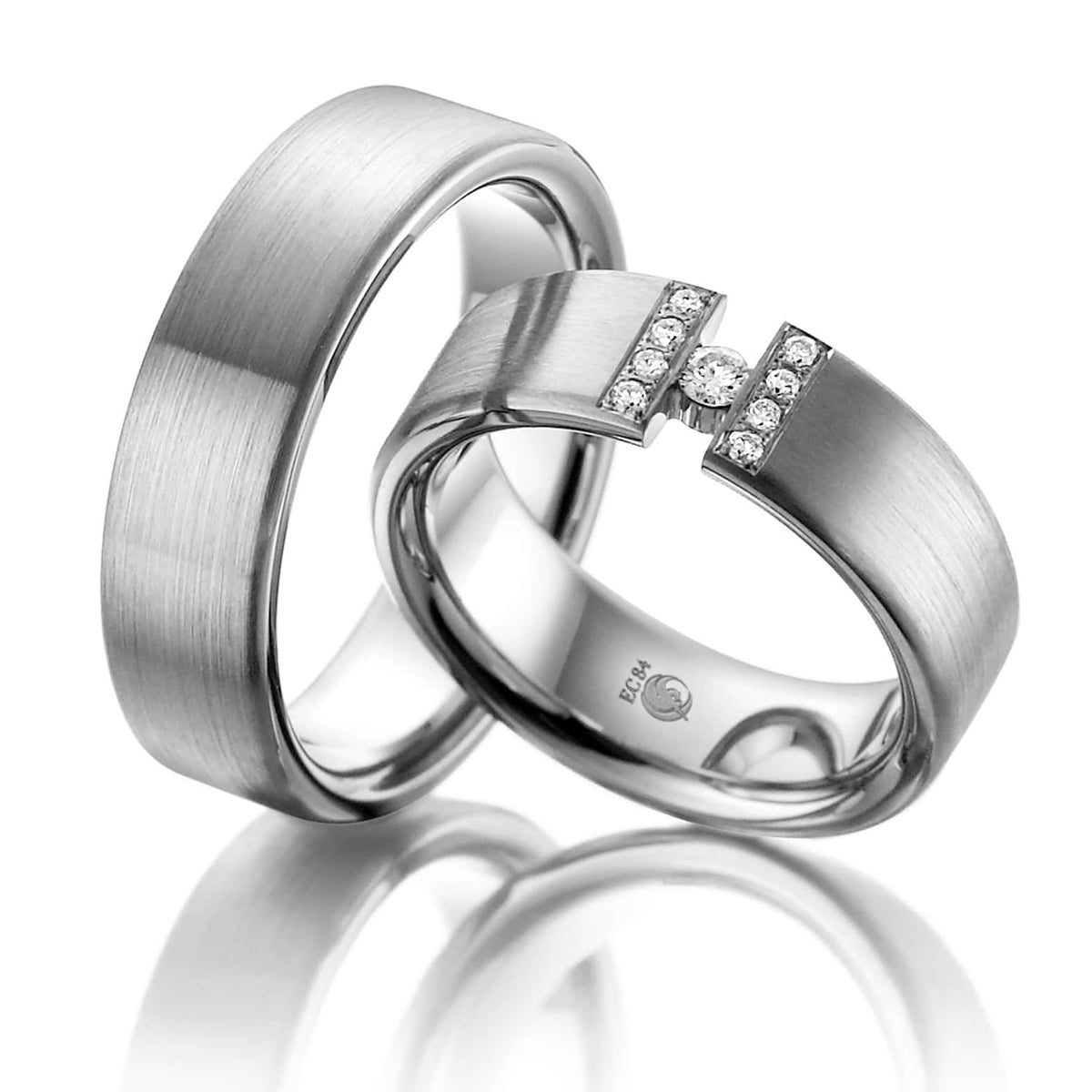 Trauringe Silber 925 RU-1037
