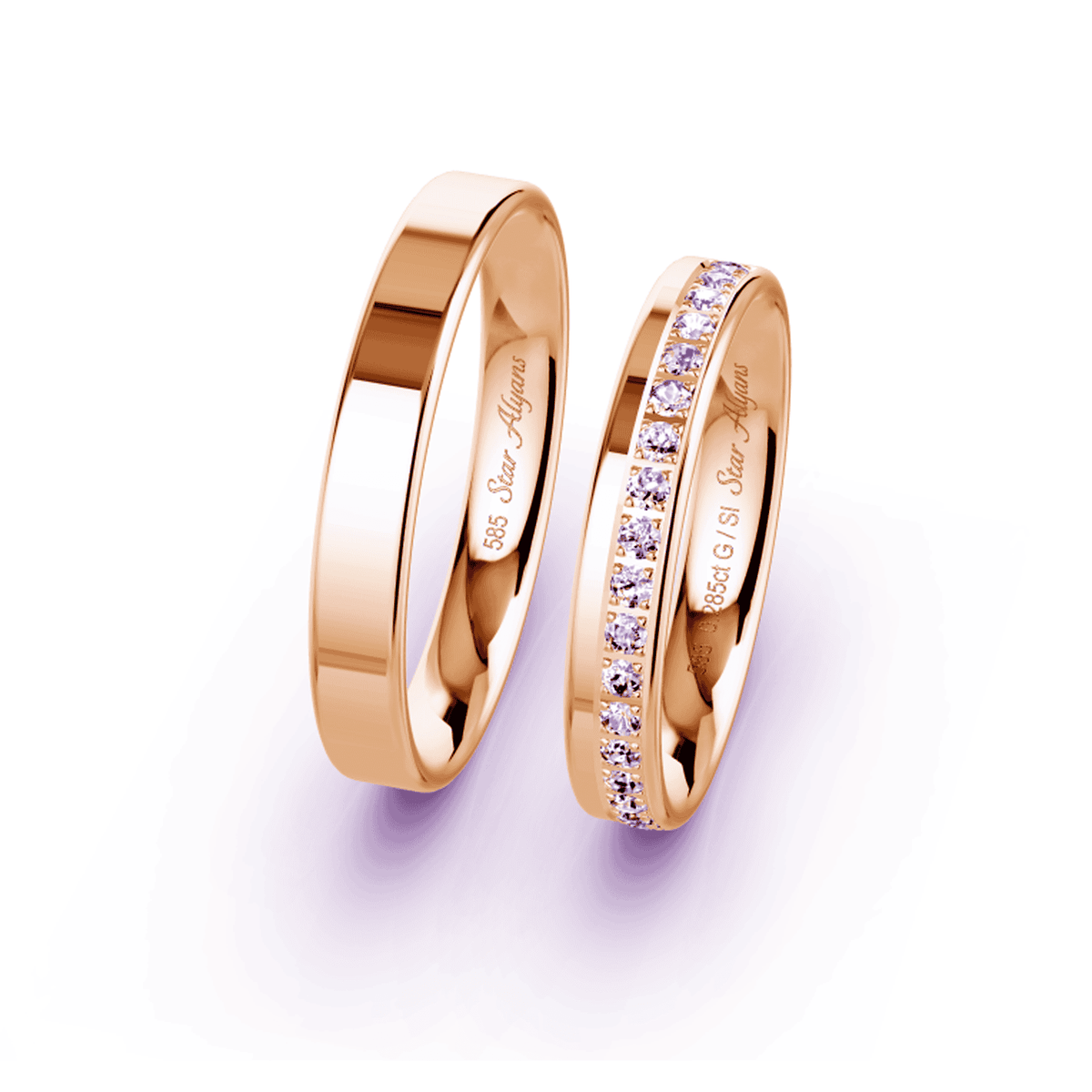 Trauringe Gold SA 1075