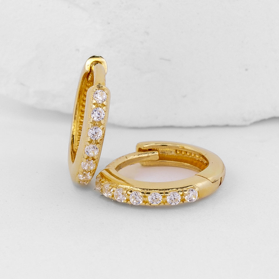 Shimmer Curve Ohrring
