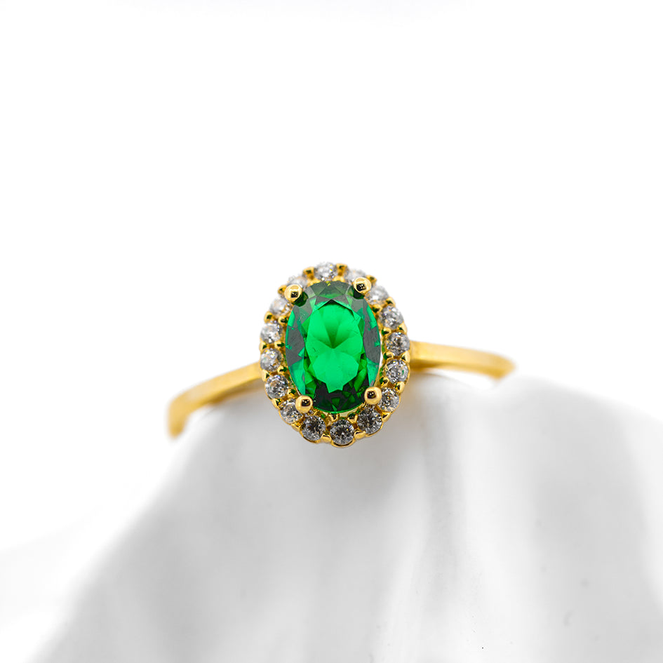 Verdant Halo Ring