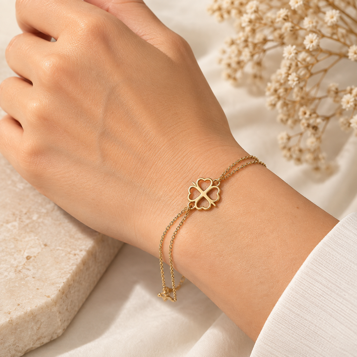 Glücksblüte Armband