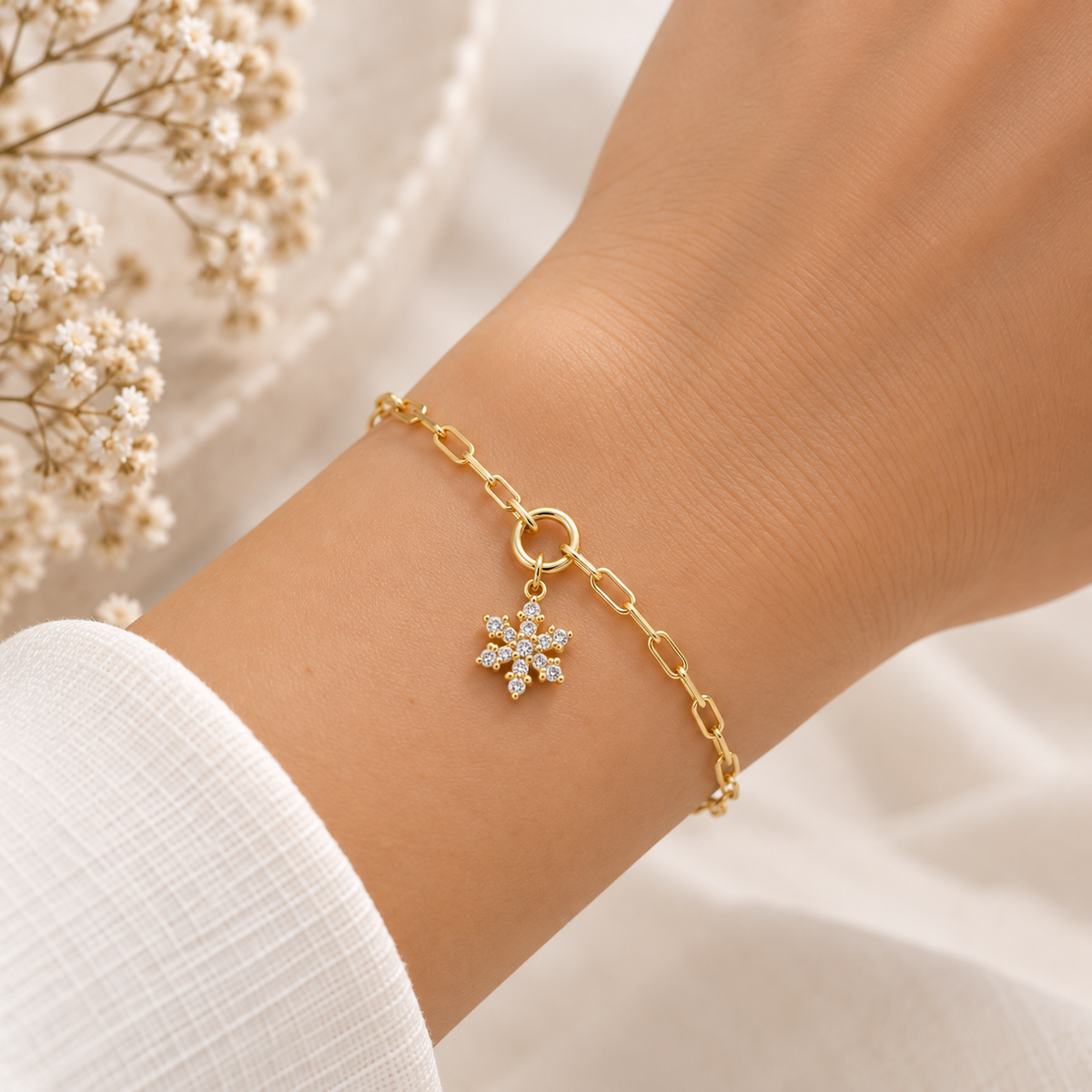 Snowflake Sparkle Armband