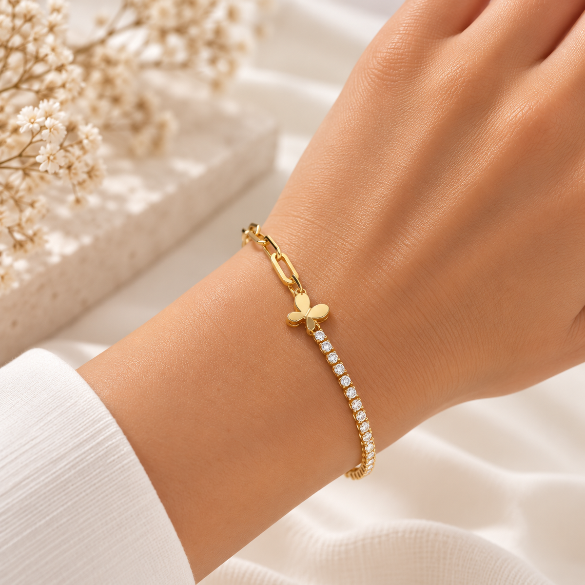Harmony Kleeblatt Armband