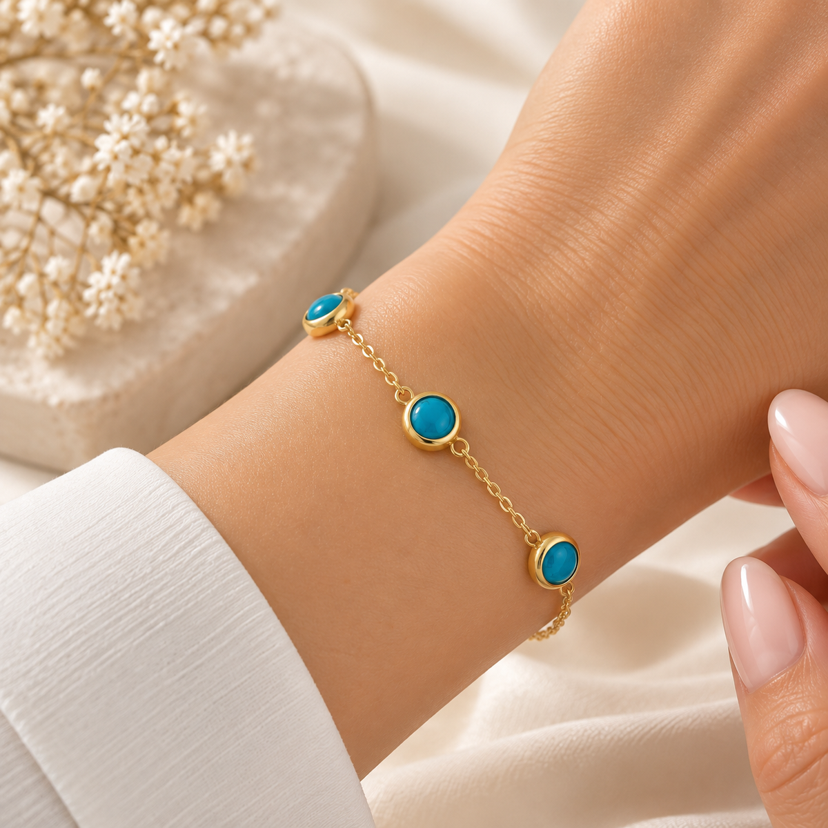 Blue Serenity Armband