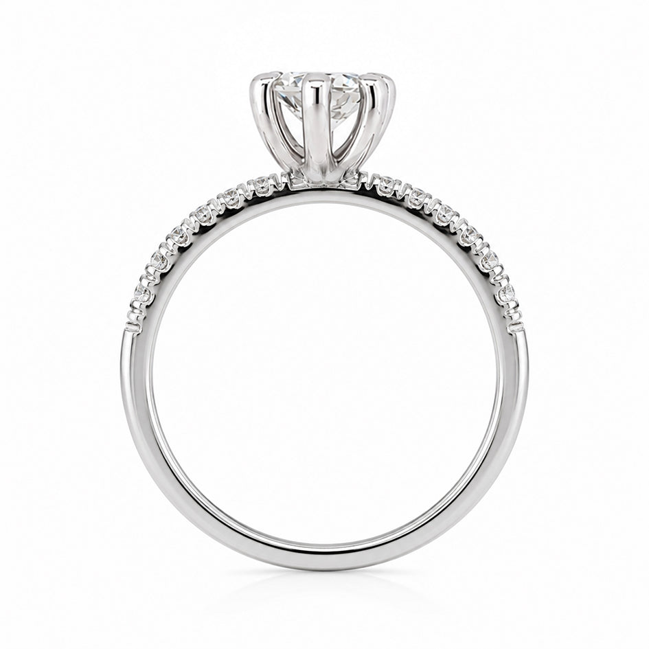 Rosé Diamant Ring