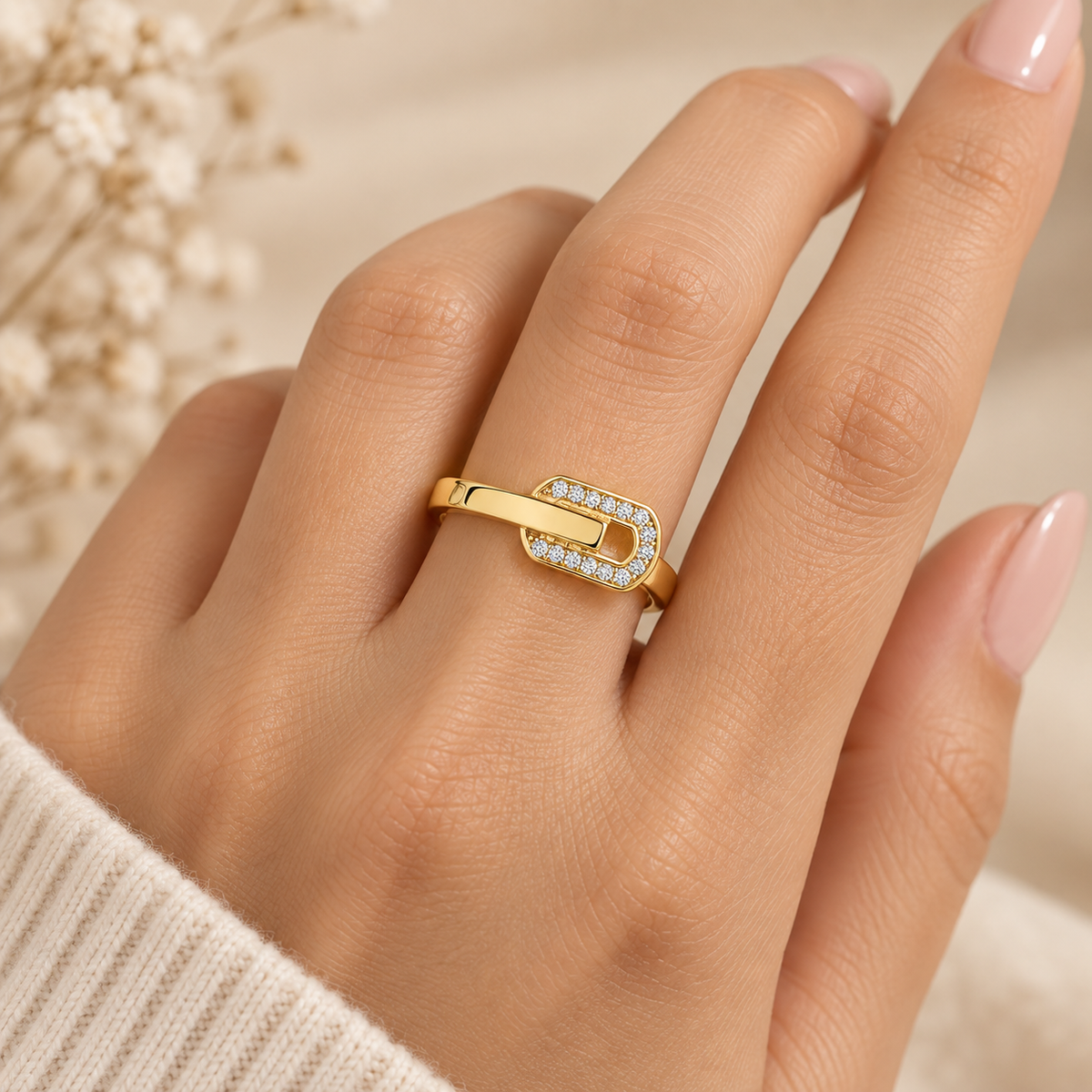 Elegant Fusion Ring