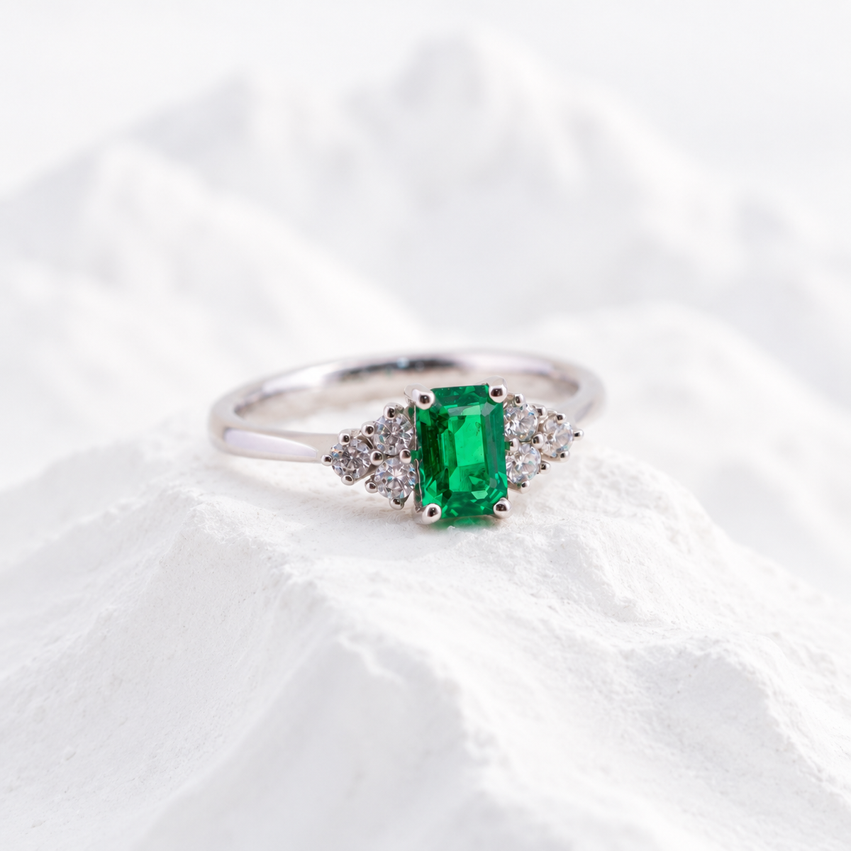 Emerald Serenity Ring