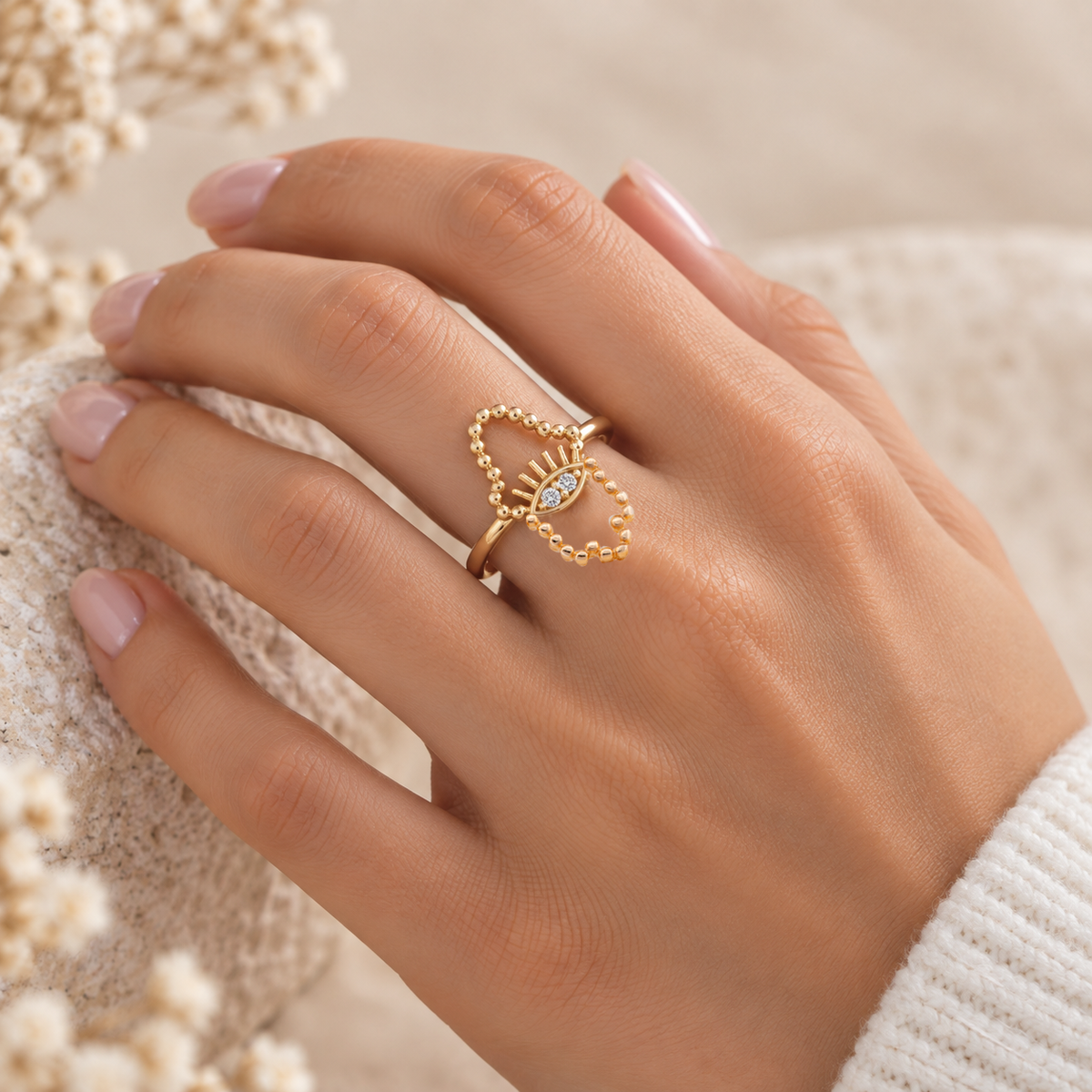 Fatima Hand Ring