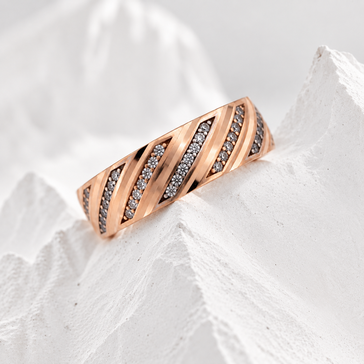 Rosé Radiance Ring