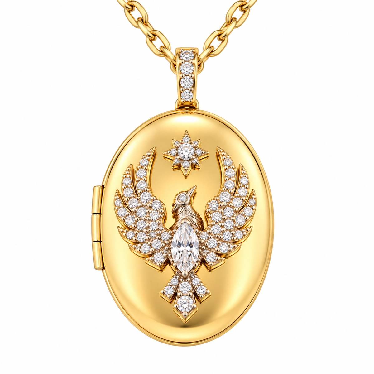 Phoenix Amulet Halskette