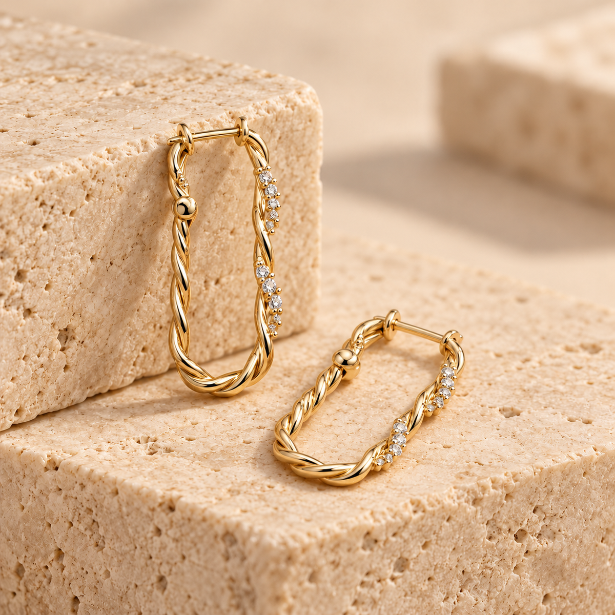 Luxe Twist Ohrringe