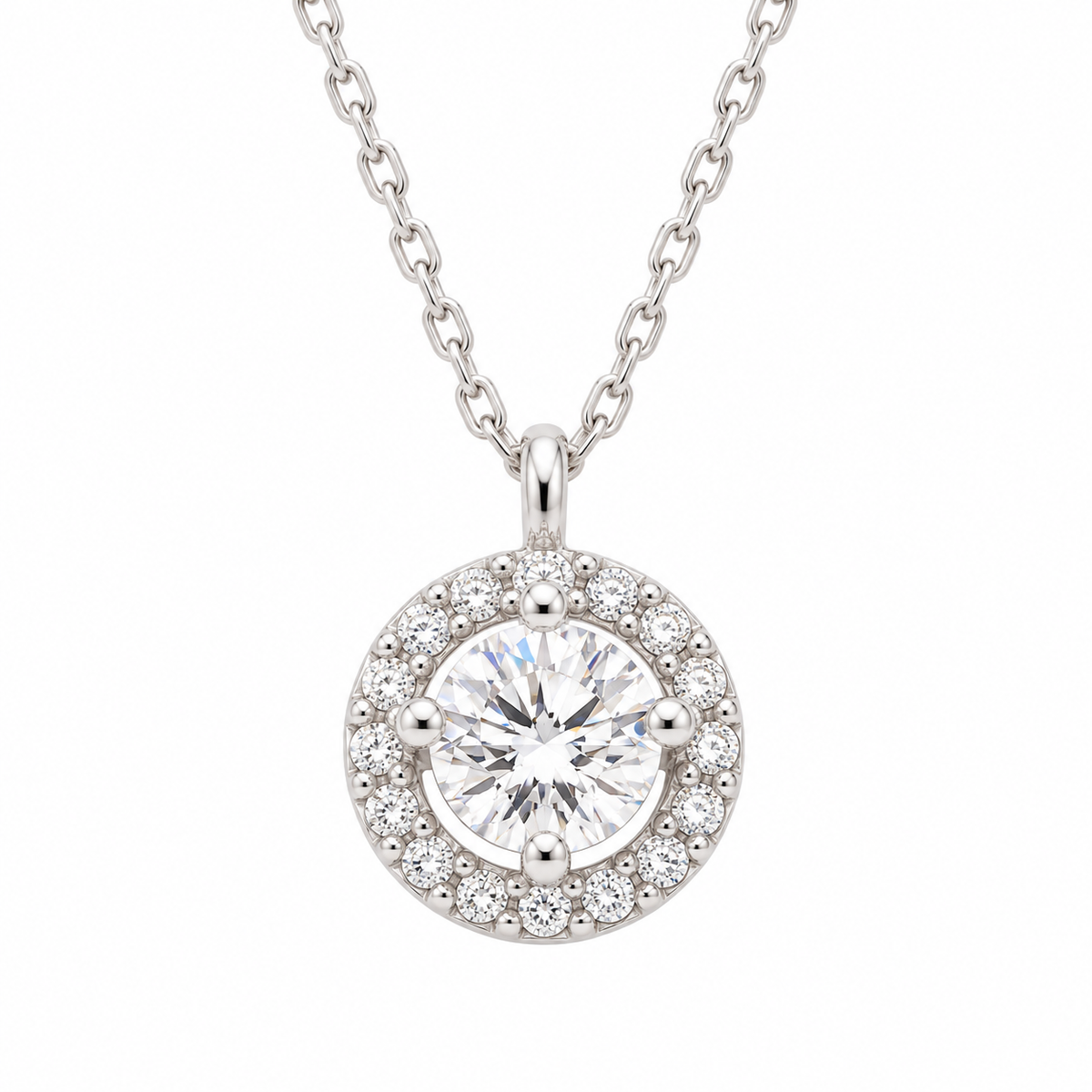 Luxe White Halo