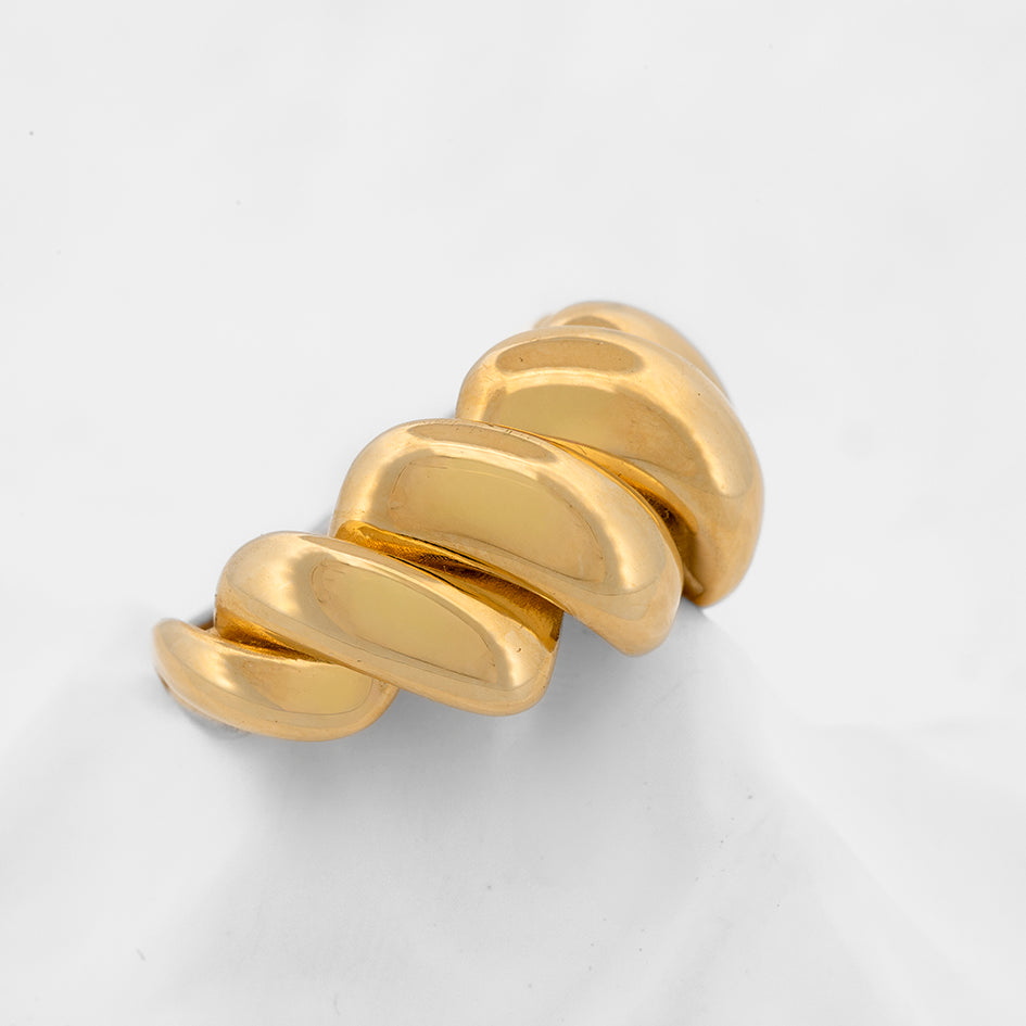 Golden Spiral Ring