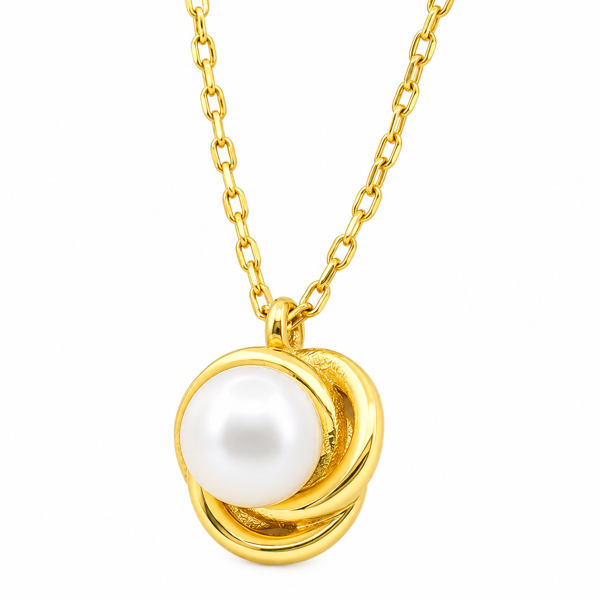 Infinity Pearl Halskette