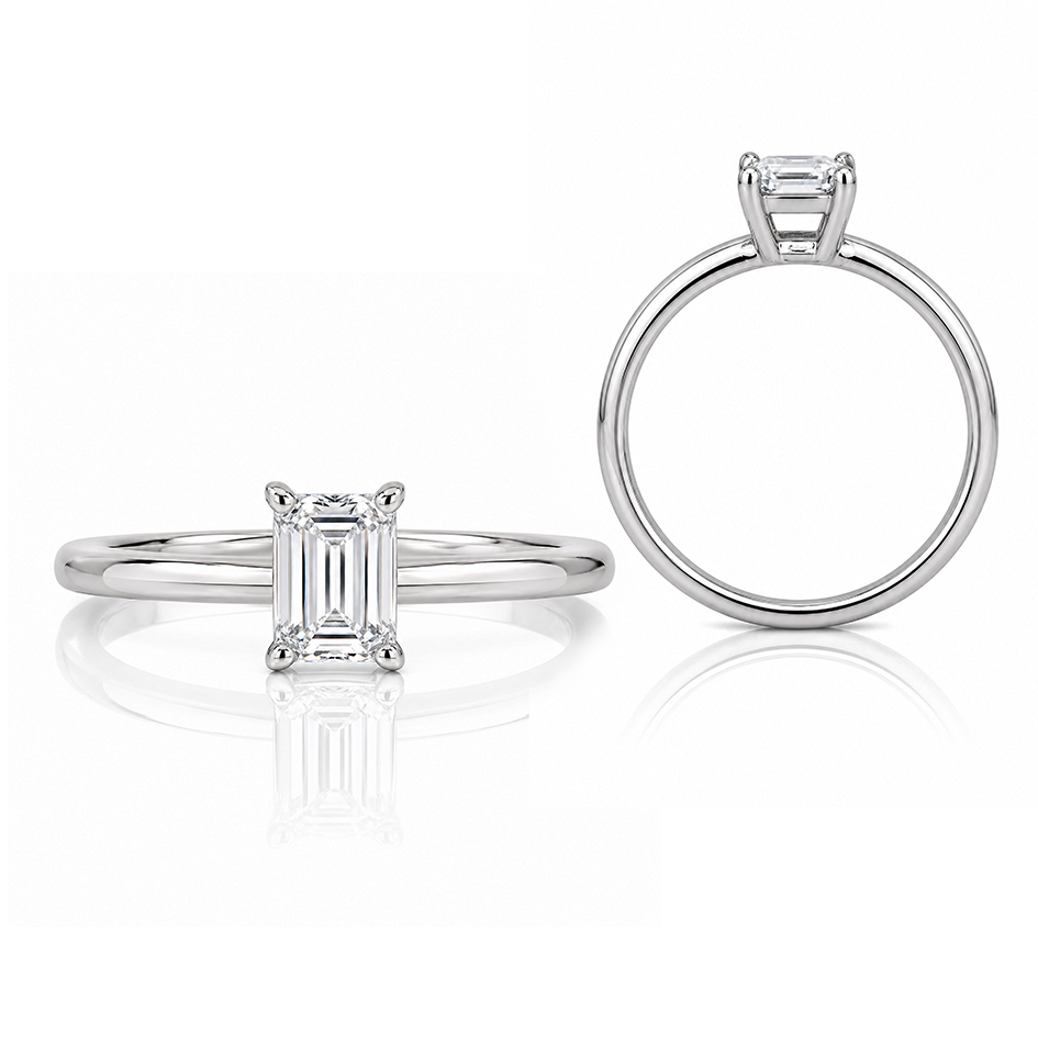 Classic Baguette Ring